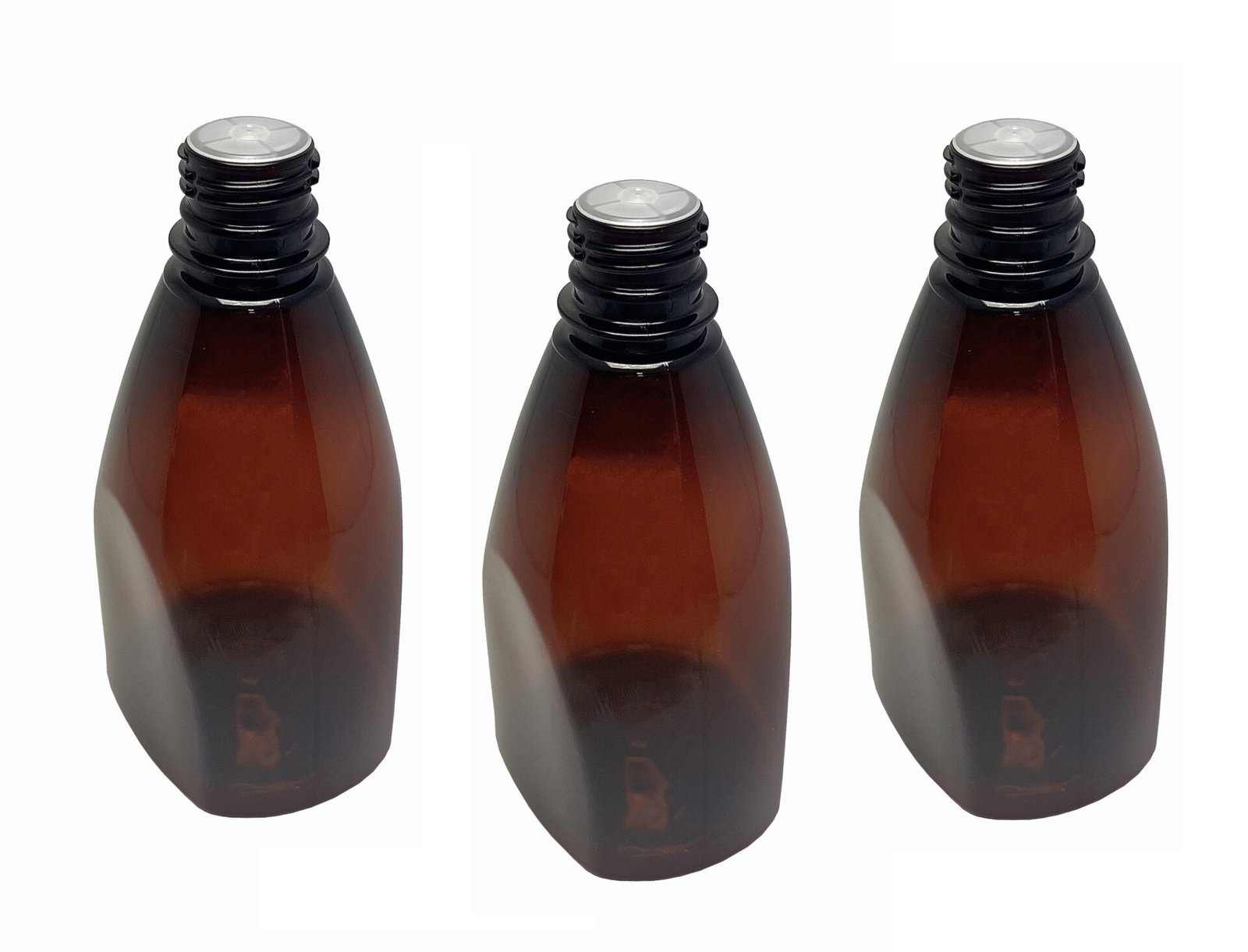 182 FRASCOS ÂMBAR PET 500ML AROMATIZANTE TAMPA BATOQUE PIR - Imagem 4