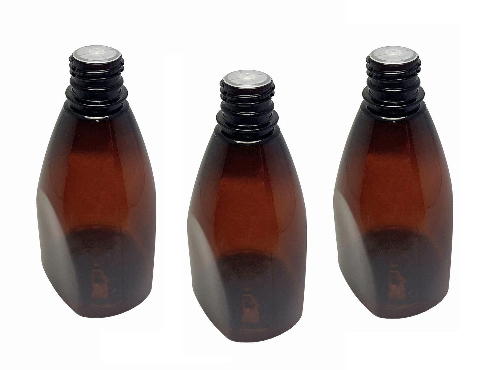 588 FRASCOS ÂMBAR PET 500ML AROMATIZANTE TAMPA BATOQUE PIR - Imagem 4