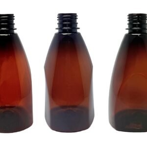 44 FRASCOS PLÁSTICO AMBAR PET 500ML VAZIOS SEM TAMPAS PIR