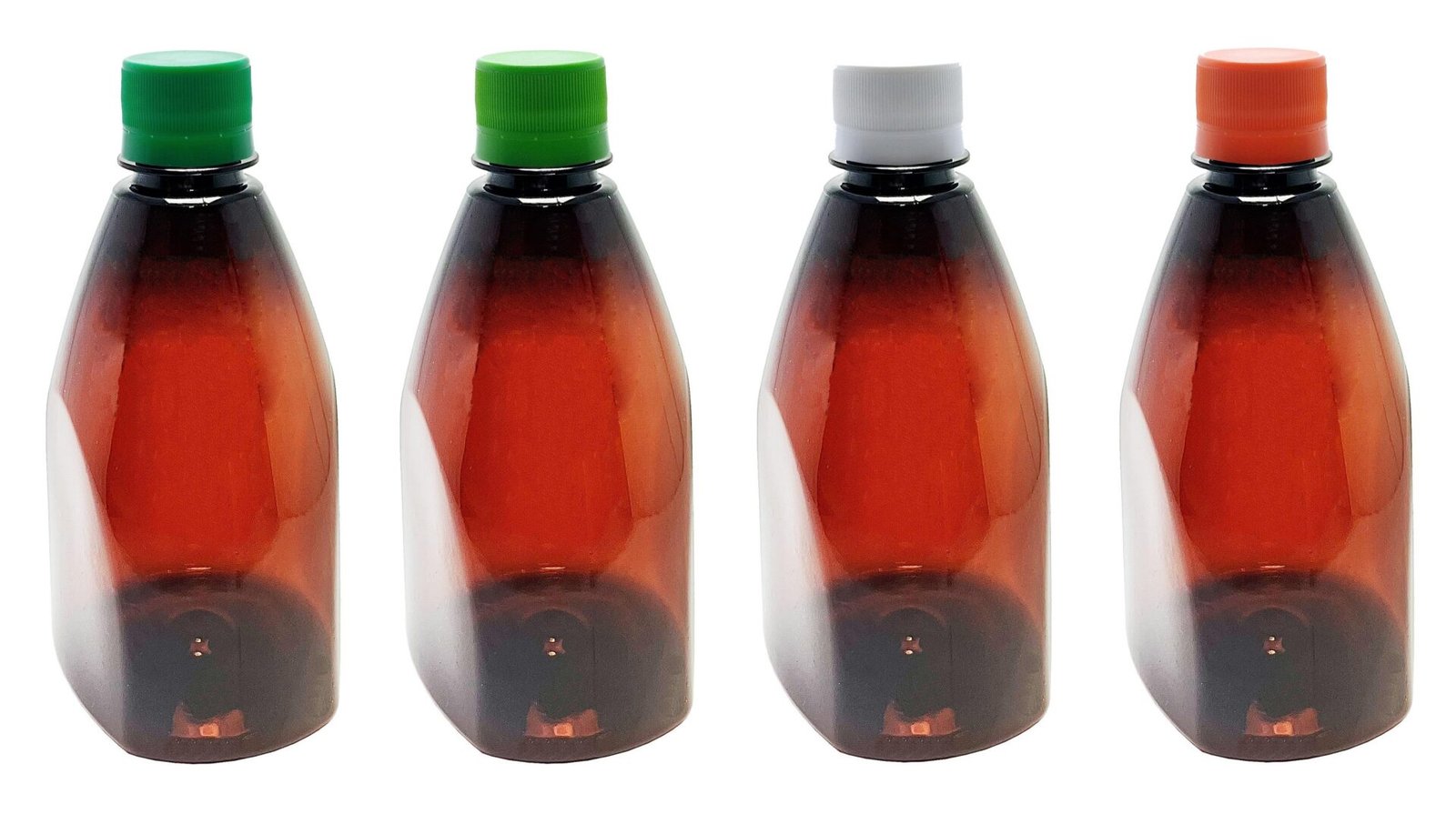 10 FRASCOS PLÁSTICO ÂMBAR PET 500ML TAMPA ROSCA LACRE PIR
