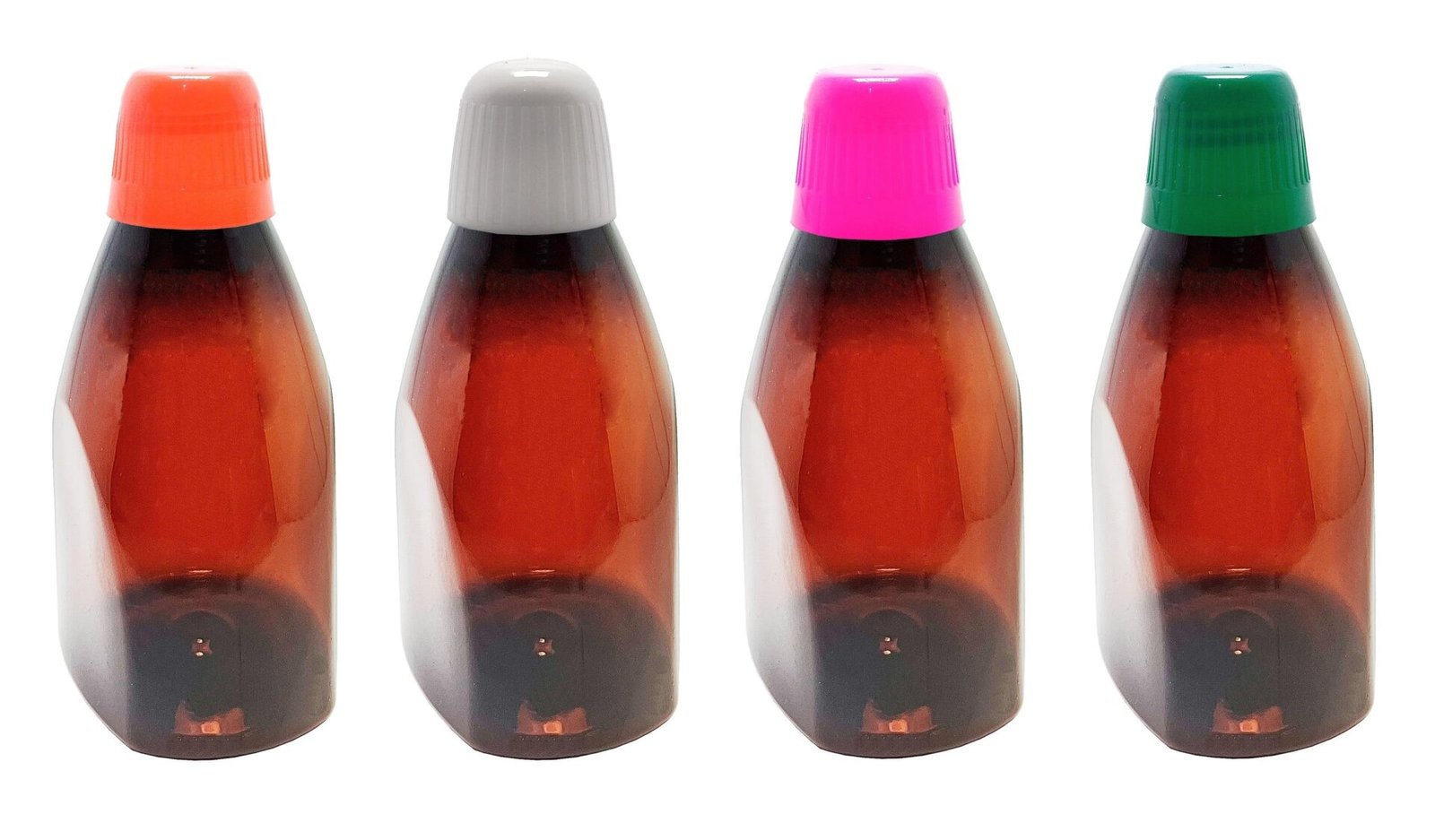 10 FRASCO PLÁSTICO ÂMBAR PET 500ML TAMP DOSADORA 20ML PIR - Imagem 2