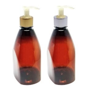 588 FRASCOS PLÁSTICO ÂMBAR 500ML VÁLVULA BICO PATO L PIR