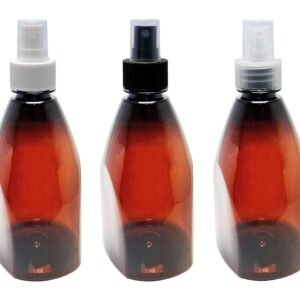 168 FRASCOS PLÁSTICOS ÂMBAR PET 500ML VÁLVULA SPRAY S PIR