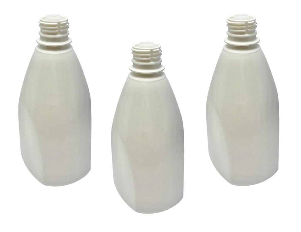 588 FRASCO PLÁSTICO BRANCO PET 500ML BATOQUE 12 FUROS PIR