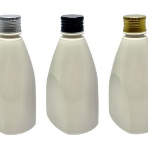 588 FRASCOS PLÁSTICO BRANCO PET 500ML TAMPA ALUMINIO S/ PIR