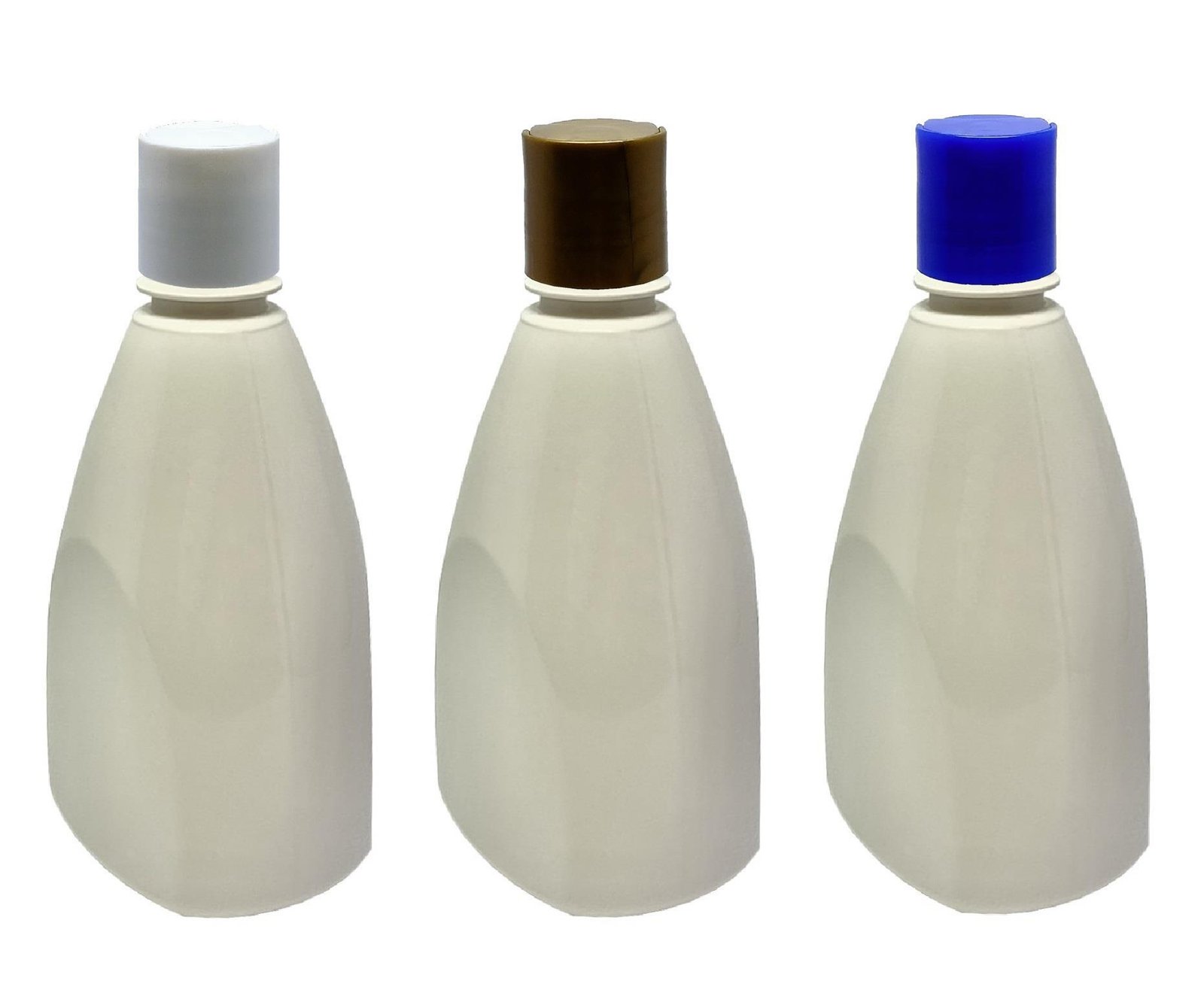 44 FRASCOS PLÁSTICO BRANCO PET 500ML C/ TAMPA DISKTOP PIR - Imagem 3