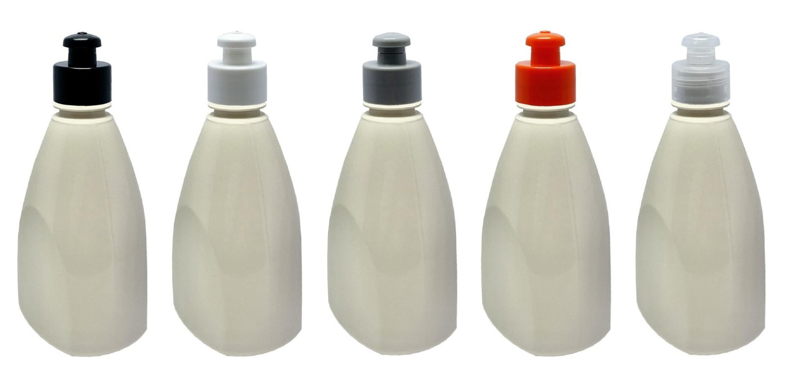 182 FRASCOS PLÁSTICO BRANCO PET 500ML C/ TAMPA PUSHPULL PIR