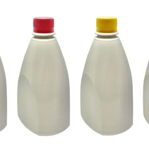 10 FRASCO PLÁSTICO BRANCO PET 500ML TAMPA S BATOQUE PIR