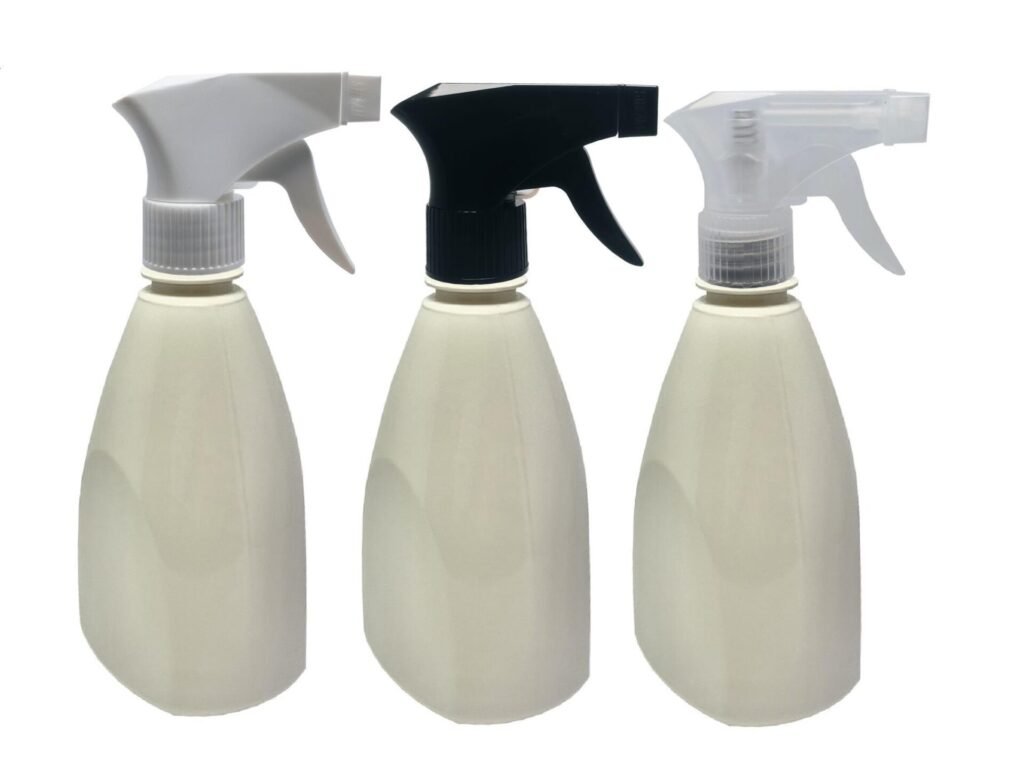 588 FRASCOS PLÁSTICOS BRANCO PET 500ML VÁLVULA GATILHO PIR