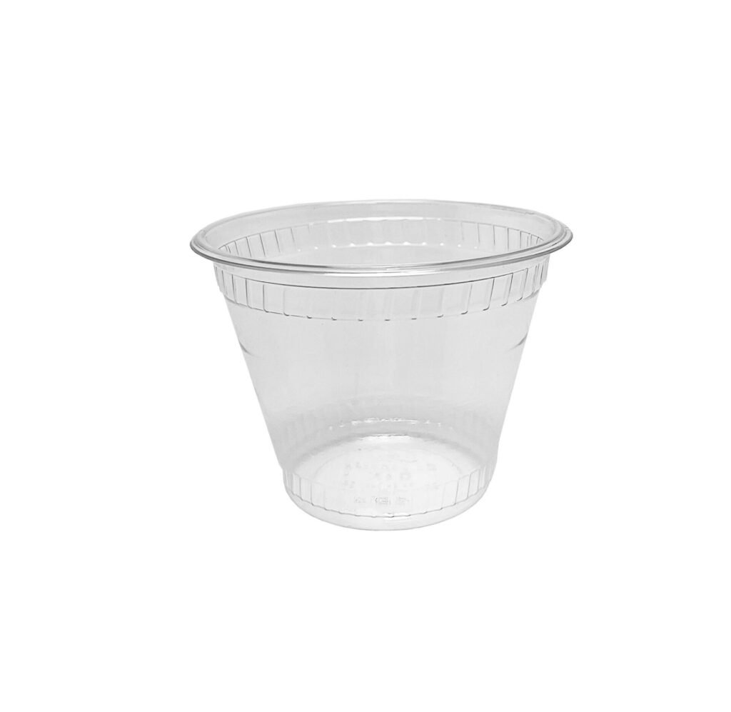 1200 POTES/COPOS CRISTAL PET 250ML GALVANOTEK 92X70MM G677
