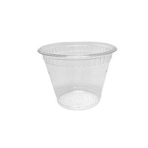 1200 POTES/COPOS CRISTAL PET 250ML GALVANOTEK 92X70MM G677