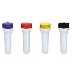 10 PREFORMA BRANCA 38ML PET 28G TUBETE 10,7CM TAMPA CHILD