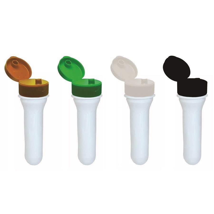 22 PREFORMA BRANCA 38ML PET 28G TUBETE 10,7CM FLIPTOP - Imagem 4