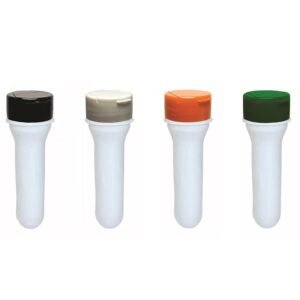 10 PREFORMA BRANCA 38ML PET 28G TUBETE 10,7CM FLIPTOP CAP