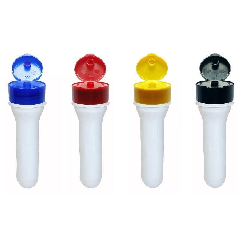 690 PREFORMA BRANCA 38ML PET 28G TUBETE 10,7CM FLIPTOP ROSC - Imagem 2