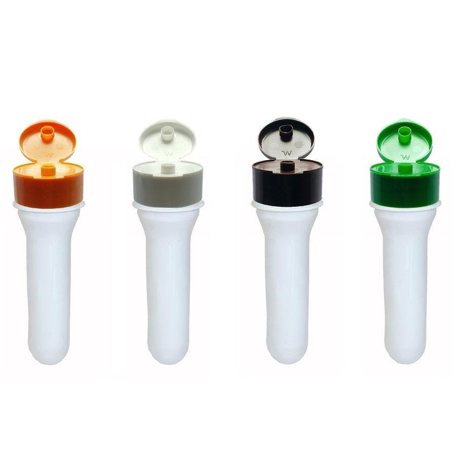 320 PREFORMA BRANCA 38ML PET 28G TUBETE 10,7CM FLIPTOP ROSC - Imagem 4