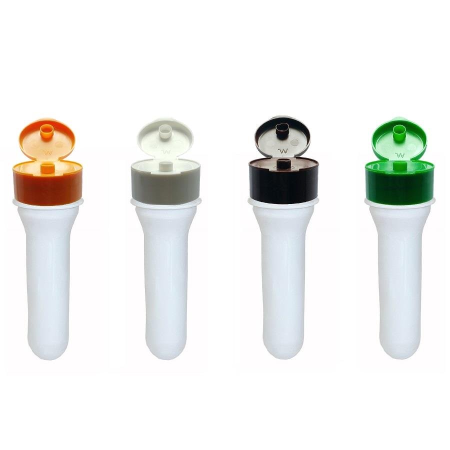 90 PREFORMA BRANCA 38ML PET 28G TUBETE 10,7CM FLIPTOP ROSC - Imagem 4