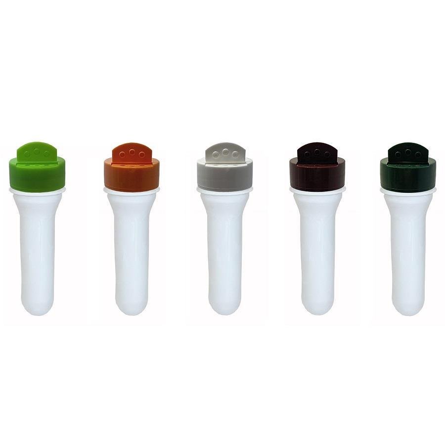 22 PREFORMA BRANCA 38ML PET 28G TUBETE 10,7CM FLIPTOP TEMP - Imagem 2