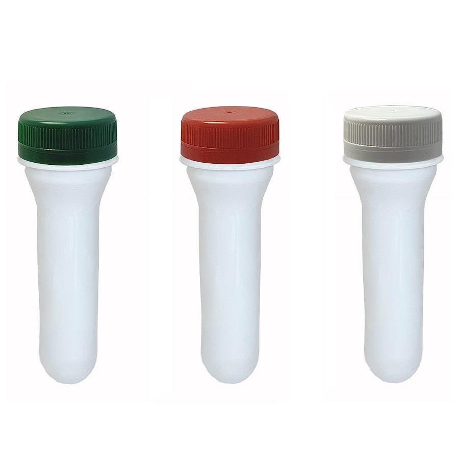 320 PREFORMA BRANCA 38ML PET 28G TUBETE 10,7CM ROSC C LACRE - Imagem 2