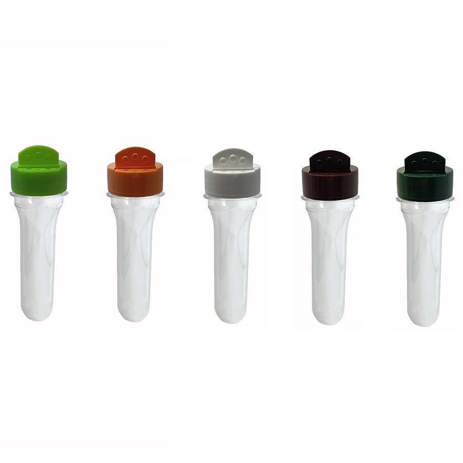 90 PREFORMA CRISTAL 38ML PET 28G TUBETE 10,7CM FLIPTOP TEMP - Imagem 2