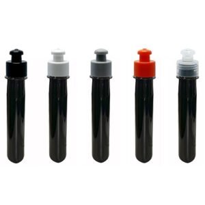 20 PREFORMA AMBAR 43ML PET 48G TUBETE 15,5CM PUSHPULL