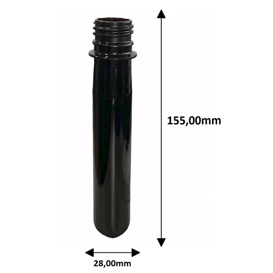 60 PREFORMA AMBAR 43ML PET 48G TUBETE 15,5CM ROSCA SPORT - Imagem 6