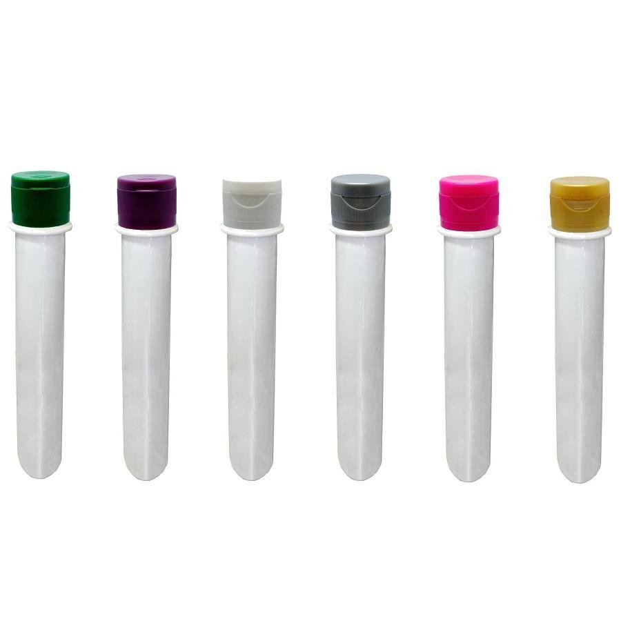 20 PREFORMA BRANCA 43ML PET 48G TUBETE 15,5CM FLIPTOP