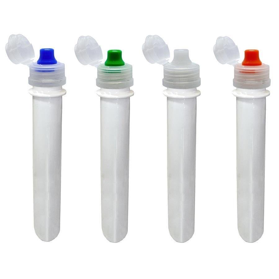 60 PREFORMA BRANCA 43ML PET 48G TUBETE 15,5CM ROSCA SPORT - Imagem 2