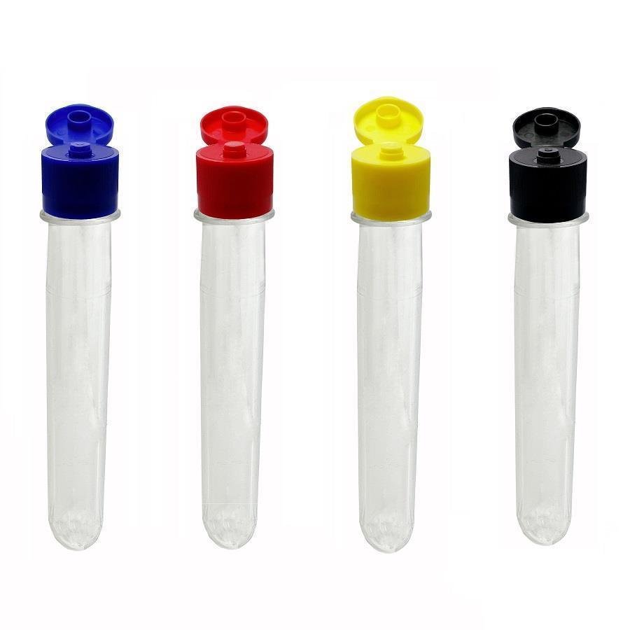 420 PREFORMA CRISTAL 43ML PET 48G TUBETE 15,5CM FLIPTOP - Imagem 4