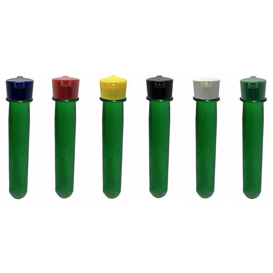 220 PREFORMA VERDE 43ML PET 48G TUBETE 15,5CM ROSCA 2 BICO