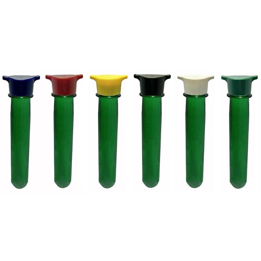 12 PREFORMA VERDE 43ML PET 48G TUBETE 15,5CM ROSCA 2 BICO - Imagem 2