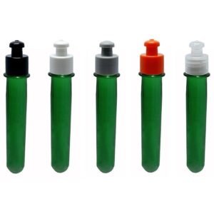 20 PREFORMA VERDE 43ML PET 48G TUBETE 15,5CM PUSHPULL