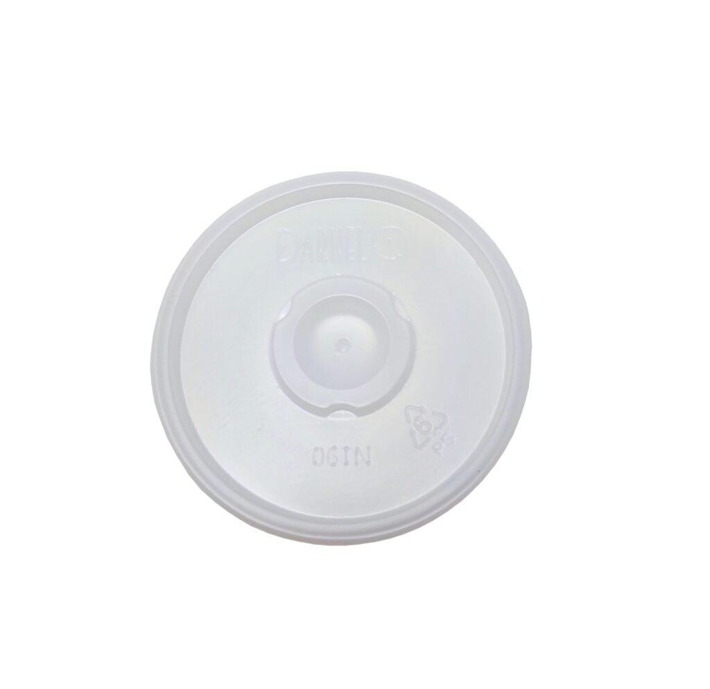 2000 TAMPAS PARA COPOS TÉRMICOS ISOPOR 177ML SEM FURO DARNEL