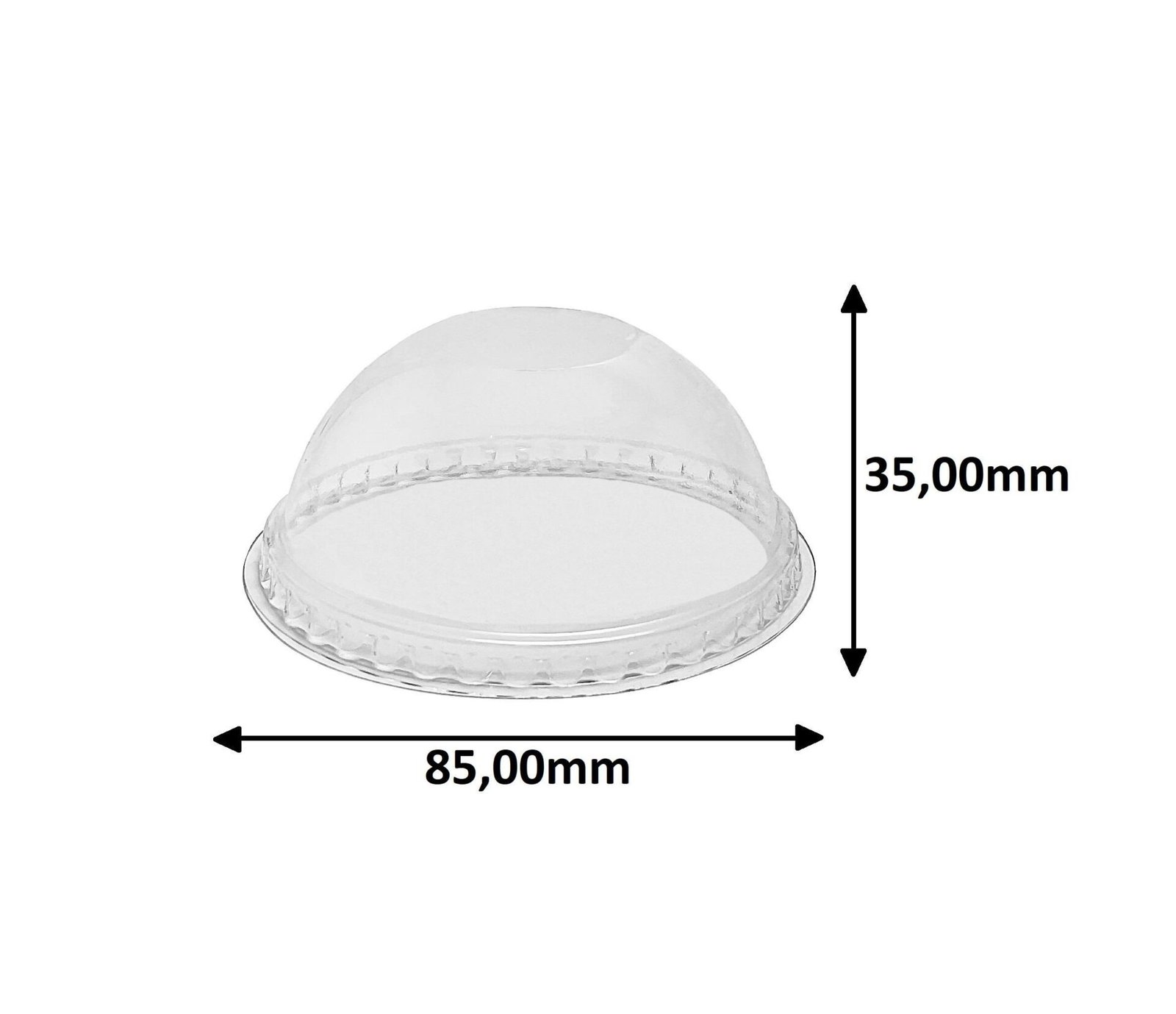 300 POTES/COPOS COM TAMPA BOLHA SEM FURO CRISTAL 180ML G687 - Imagem 5