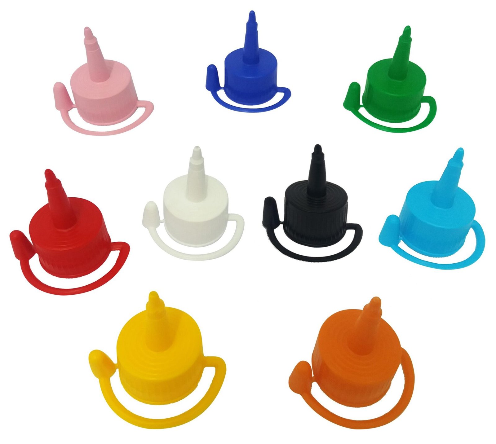 10 FRASCOS PLÁSTICO BRANCO PET 500ML C/ BICO APLICADOR PIR - Imagem 3