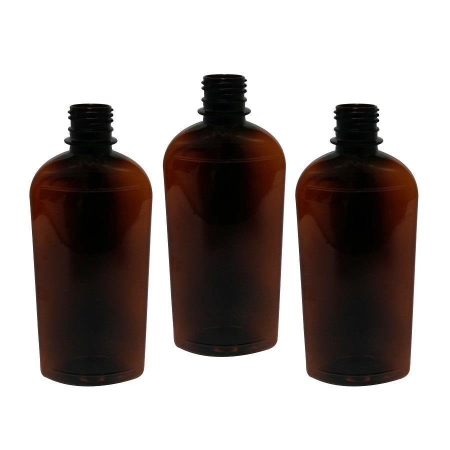 135 FRASCO PLÁSTICO AMBAR 400ML FLIPTOP FURO ABERTO MIN - Imagem 5