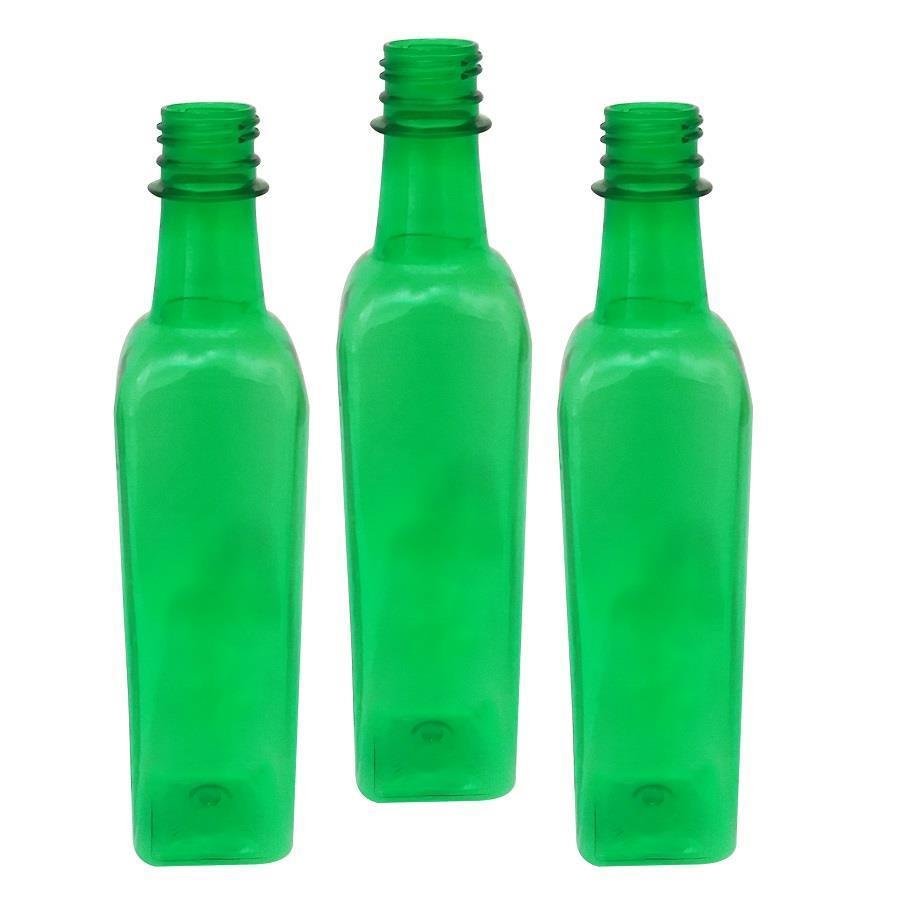 128 FRASCO PLÁSTICO VERDE 500ML FLIPTOP FURO ABERTO AZE - Imagem 5