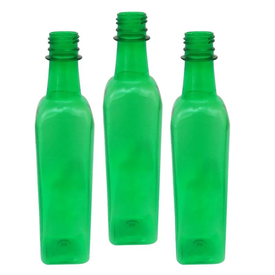 12 FRASCO PLÁSTICO VERDE 500ML FLIPTOP FURO ABERTO AZE - Imagem 5