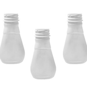 416 FRASCO PLÁSTICO BRANCO 180ML PCO38 VAZIO S/ TAMPA MEL