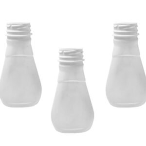 36 FRASCO PLÁSTICO BRANCO 180ML PCO38 VAZIO S/ TAMPA MEL