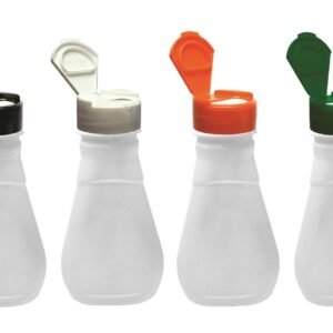 310 FRASCO PLÁSTICO BRANCO 180ML TAMPA FLIPTOP CAPSULA MEL