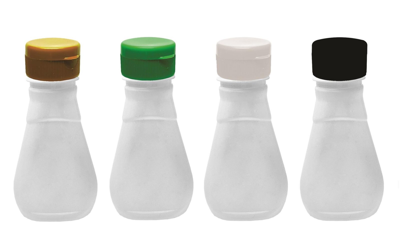 30 FRASCO PLÁSTICO BRANCO PET 180ML FLIPTOP BATOQUE MEL - Imagem 2