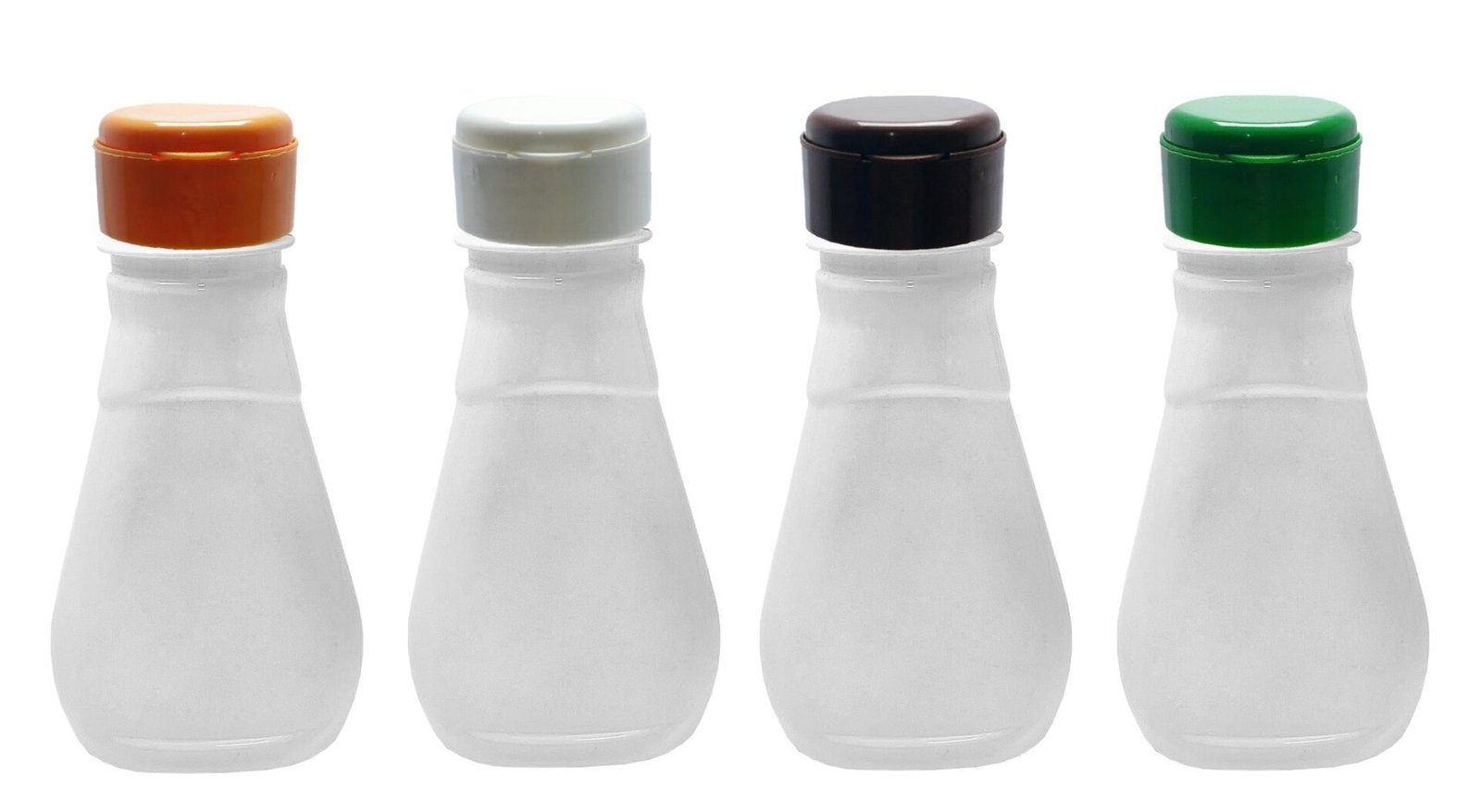 700 FRASCO PLÁSTICO BRANCO 180ML TAMPA FLIPTOP C/ ROSCA MEL - Imagem 4