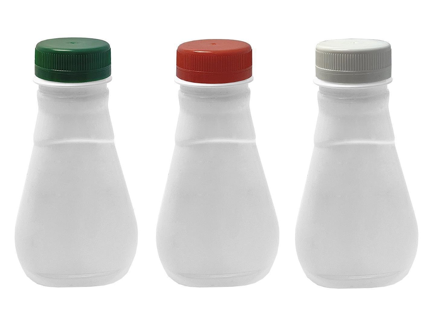 700 FRASCO PLÁSTICO BRANCO PET 180ML TAMPA ROSCA LACRE MEL - Imagem 2