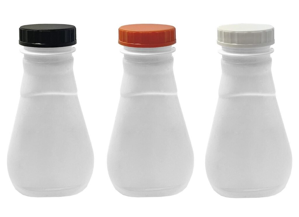 310 FRASCO PLÁSTICO BRANCO 180ML TAMPA ROSCA SEM LACRE MEL