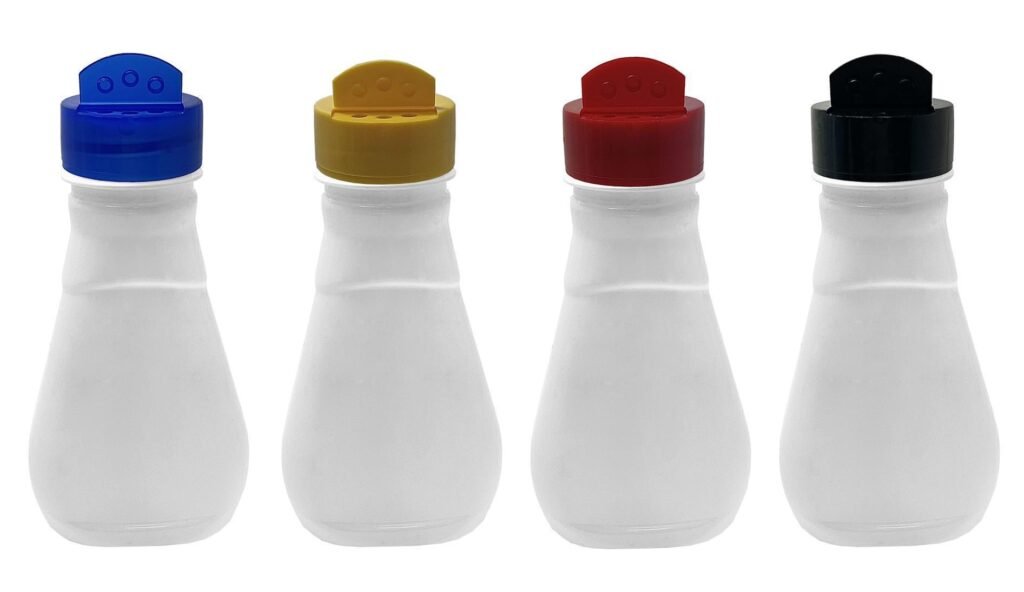 700 FRASCO PLÁSTICO BRANCO 180ML TAMPA FLIPTOP TEMPERO MEL