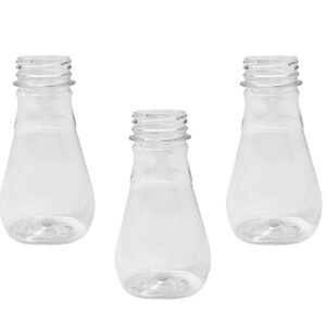 416 FRASCO PLÁSTICO CRISTAL 180ML PCO38 VAZIO S/ TAMPA MEL