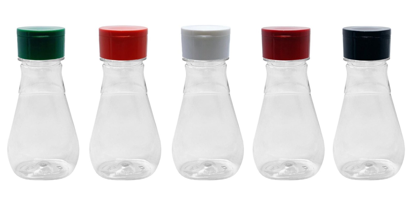 700 FRASCO PLÁSTICO CRISTAL PET 180ML COM TAMPA PENEIRA MEL - Imagem 2