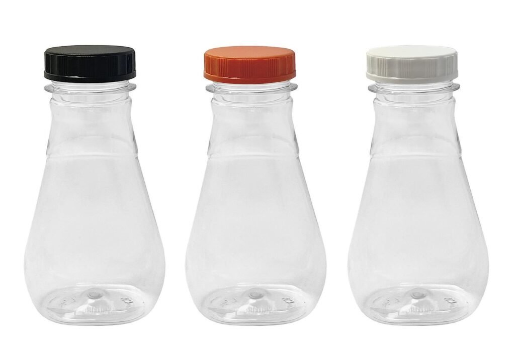 700 FRASCO PLÁSTICO CRISTAL 180ML TAMPA ROSCA SEM LACRE MEL