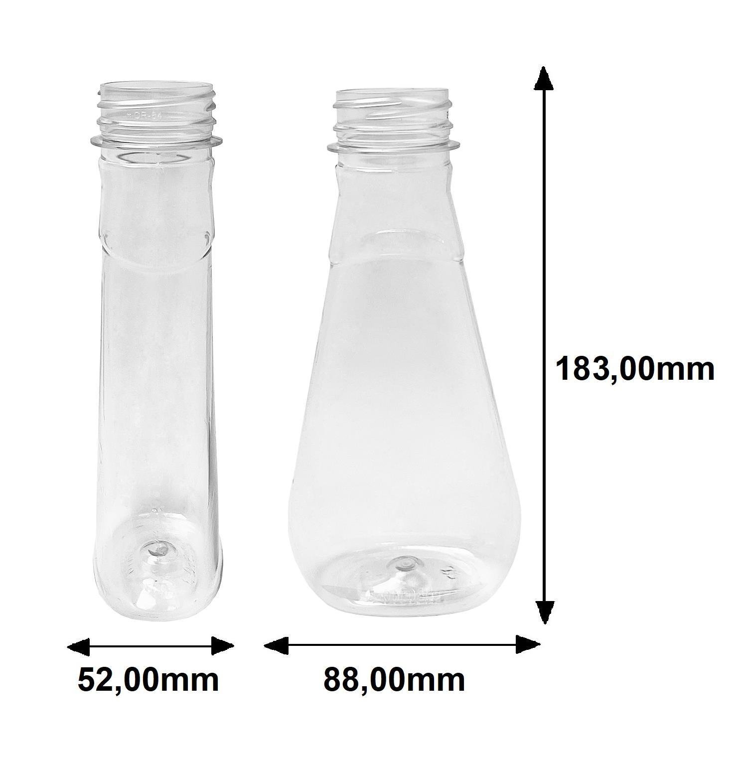 64 FRASCO PLÁSTICO CRISTAL PET 360ML TAMPA CHILD LACRE MEL - Imagem 6